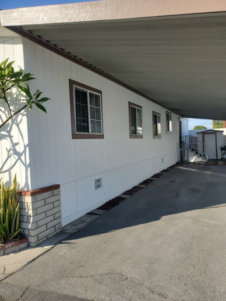 Exterior repaint, after